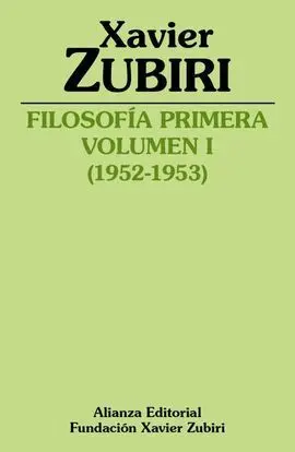 Filosofía Primera (1952-1953)