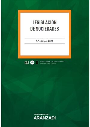 LEGISLACIÓN DE SOCIEDADES (PAPEL + E-BOOK)
