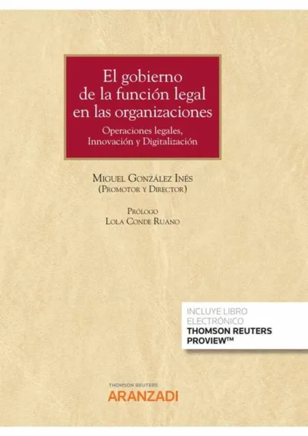 Gobierno de Funcion Legal en Organizaciones:operaciones