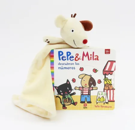Pack con Doudou Pepe&Mila Pasan el Día e