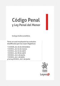 CÓDIGO PENAL Y LEY PENAL DEL MENOR 2021 ANILLAS