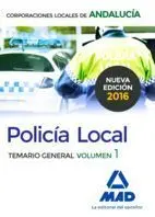 Temario General 1 Policia Local de Corporaciones Locales de Andalucía 2016