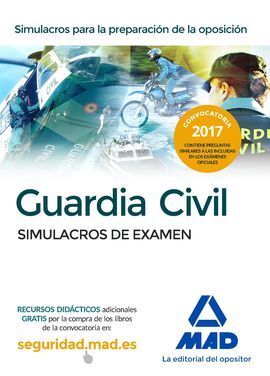 GUARDIA CIVIL. SIMULACROS DE EXAMEN