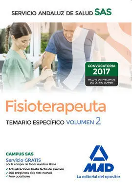 Fisioterapeuta del Servicio Andaluz de Salud. Temario Específico Volumen 2
