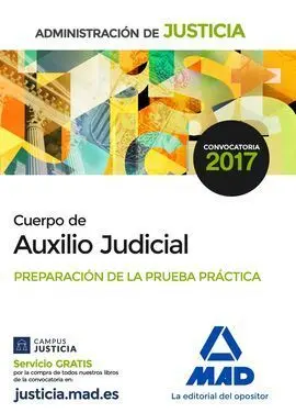 Cuerpo de Auxilio Judicial de la Administración de Justicia. Preparación de la P