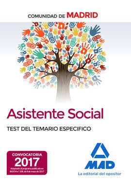 ASISTENTES SOCIALES DE LA COMUNIDAD DE MADRID TEST DEL TEMARIO ESPECIFICO