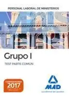 Personal Laboral de Ministerios Grupo I Test Parte Común