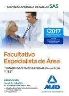 Facultativo Especialista de Area Sas Temario Sanitario General (Temas 10-24) y T