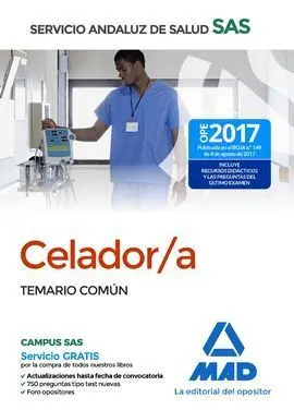 Celadores Temario Comun Servicio Andaluz Salud