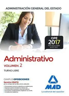 Administrativo Estado Turno Libro