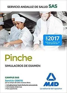 Pinche del Servicio Andaluz de Salud. Simulacros de Examen