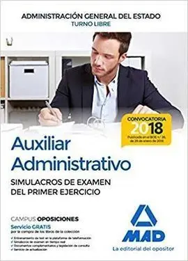 Auxiliar Administrativo de la Administración General del Estado (Turno Libre). S