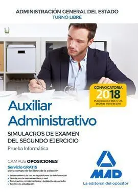 Auxiliar Administrativo de la Administración General del Estado (Turno Libre). S