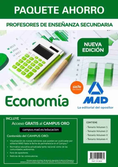 Paquete Ahorro Profesores de Secundaria Economía