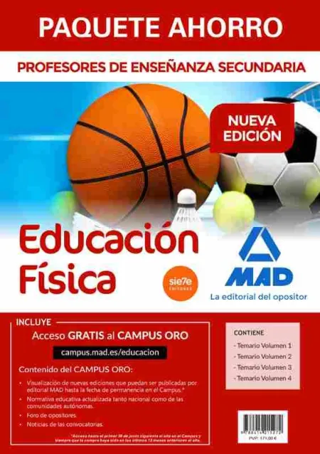 Paquete Ahorro Profesores de Secundaria Educación Física