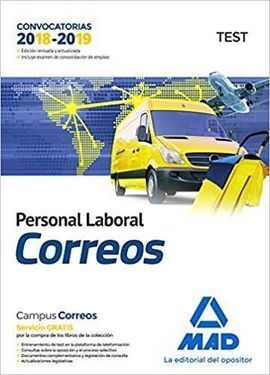 PERSONAL LABORAL DE CORREOS Y TELÉGRAFOS. TEST