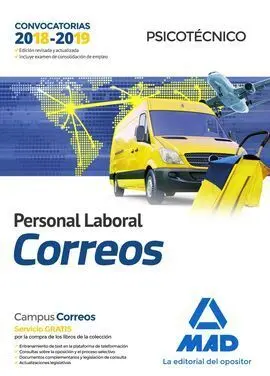 Personal Laboral de Correos y Telégrafos. Psicotécnico