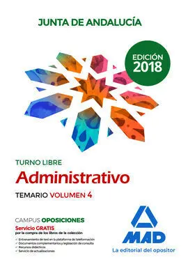 Temario 4 Administrativo Junta de Andalucia