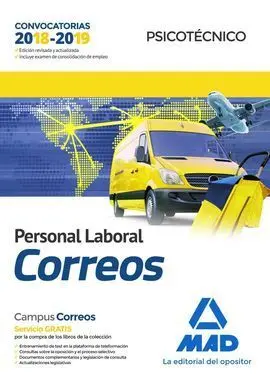 Personal Laboral de Correos y Telegrafos Psicotecnico