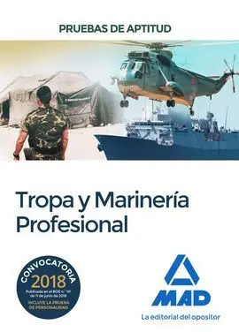 Pruebas de Aptitud para el Acceso a Tropa y Marinería Profesional