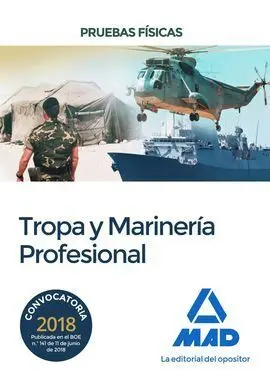 Pruebas Físicas para el Acceso a Tropa y Marinería Profesional