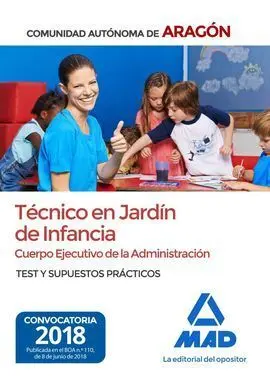 Técnicos en Jardín de Infancia del Cuerpo Ejecutivo de Aragón