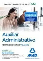Auxiliar Administrativo 2018 Sas Servicio Andaluz Salud