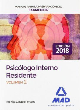 MANUAL PARA LA PREPARACIÓN DEL EXAMEN PIR. VOLUMEN 2
