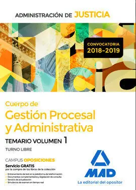 Cuerpo de Gestión Procesal y Administrativa de la Administración de Justicia (Tu