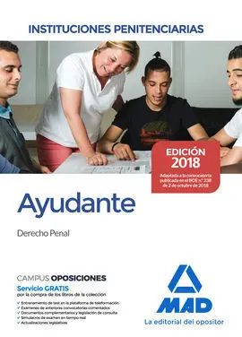 Ayudante de Instituciones Penitenciarias. Derecho Penal