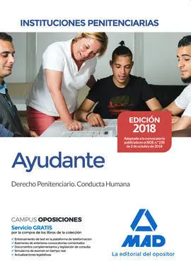 Ayudante de Instituciones Penitenciarias. Derecho Penitenciario. Conducta Humana