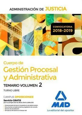 Temario 2 Gestion Processal y Administrativa