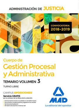 Cuerpo de Gestión Procesal y Administrativa de la Administración de Justicia (Tu