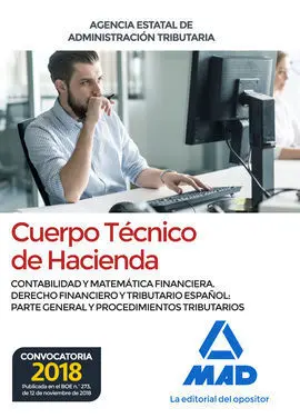Cuerpo Técnico de Hacienda. Agencia Estatal de Administración Tributaria. Cont