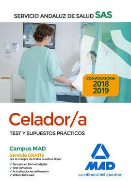 Celador del Servicio Andaluz de Salud. Test y Supuestos Prácticos
