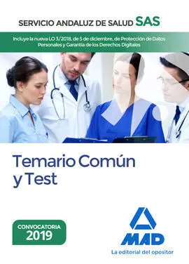 Temario Común y Test del Servicio Andaluz de Salud