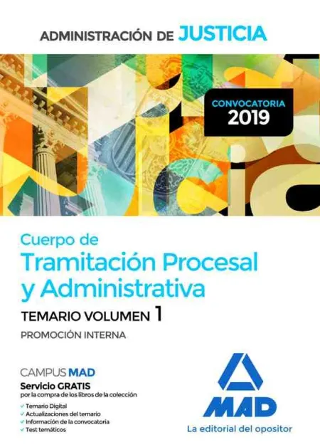 Cuerpo de Tramitación Procesal y Administrativa (Promoción Interna) de la Admini