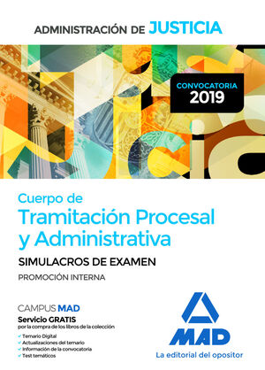 CUERPO DE TRAMITACIÓN PROCESAL Y ADMINISTRATIVA (PROMOCIÓN INTERNA) DE LA ADMINI