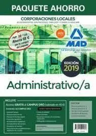 Paquete Ahorro Administrativo de Corporaciones Locales. Ahorro de 68  (Incluye