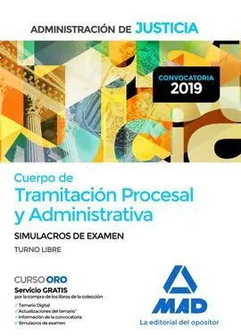 Tramitacion Procesal Temario Libre Simulacros Examen