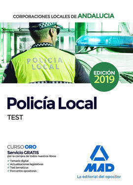 POLICÍA LOCAL DE ANDALUCÍA. TEST