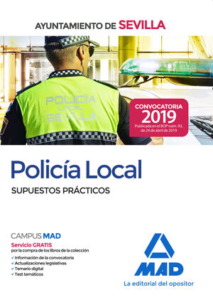 POLICÍA LOCAL : AYUNTAMIENTO DE SEVILLA : SUPUESTOS PRÁCTICOS