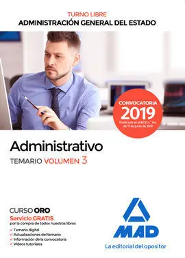 Cuerpo General Administrativo Temario Volumen 3