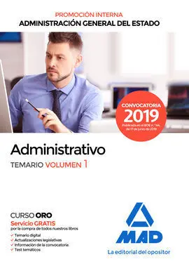 Cuerpo General Administrativo Vol 1