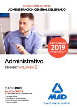 Administrativo de la Administración General del Estado (Promoción Interna). Tema