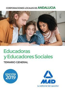 EDUCADORAS Y EDUCADORES SOCIALES DE CORPORACIONES LOCALES DE ANDALUCÍA. TEMARIO