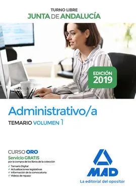 1. Administrativo Junta de Andalucia. Turno Libre
