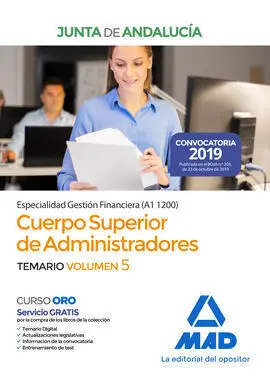 Cuerpo Superior de Administradores [Especialidad Gestión Financiera (A1 1200)] D