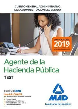 Agentes de la Hacienda Pública Cuerpo General Administrativo de la Administración del Estado. Test