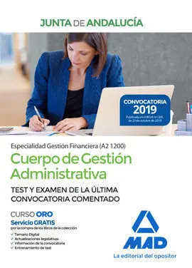 Cuerpo de Gestión Administrativa [Especialidad Gestión Financiera (A2 1200)] de